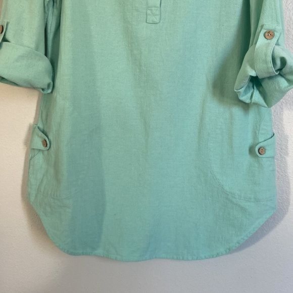 Soft Surroundings Cotton Tunic Top - Picture 9 of 11